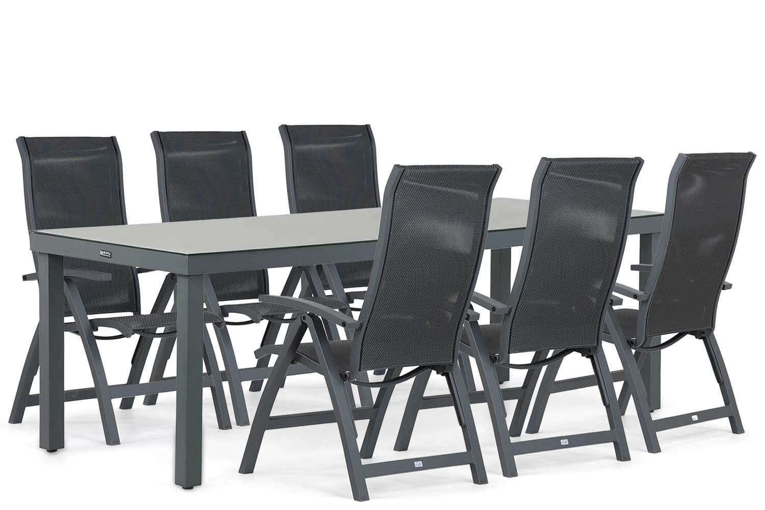 Presto Lucardo/Porto 220 cm dining tuinset 7-delig thumbnail