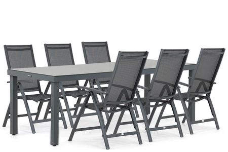 Presto Vasto/Porto 220 cm dining tuinset 7-delig