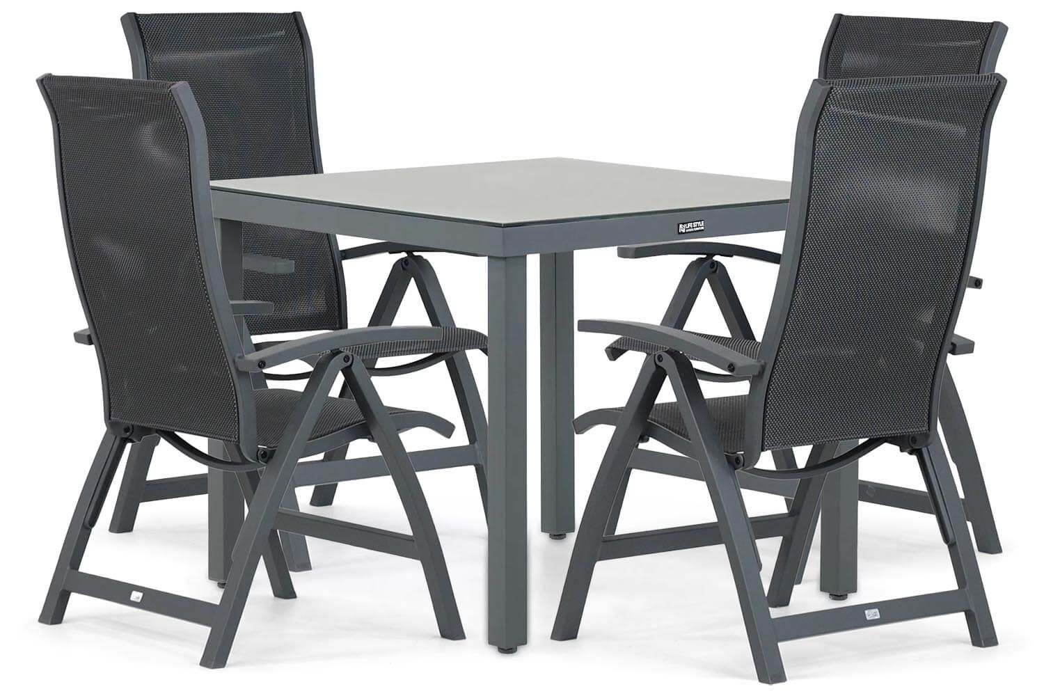 Presto Lucardo/Porto 90 cm dining tuinset 5-delig thumbnail