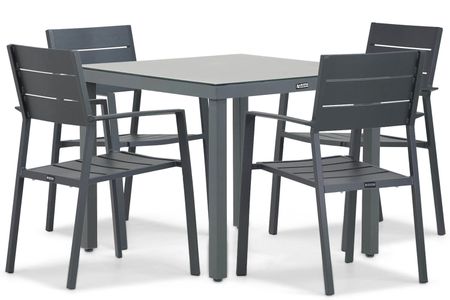 Lifestyle Stella/Porto 90 cm dining tuinset 5-delig