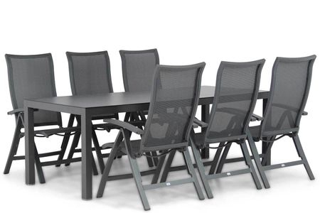 Presto Lucardo/Madras 220 cm dining tuinset 7-delig