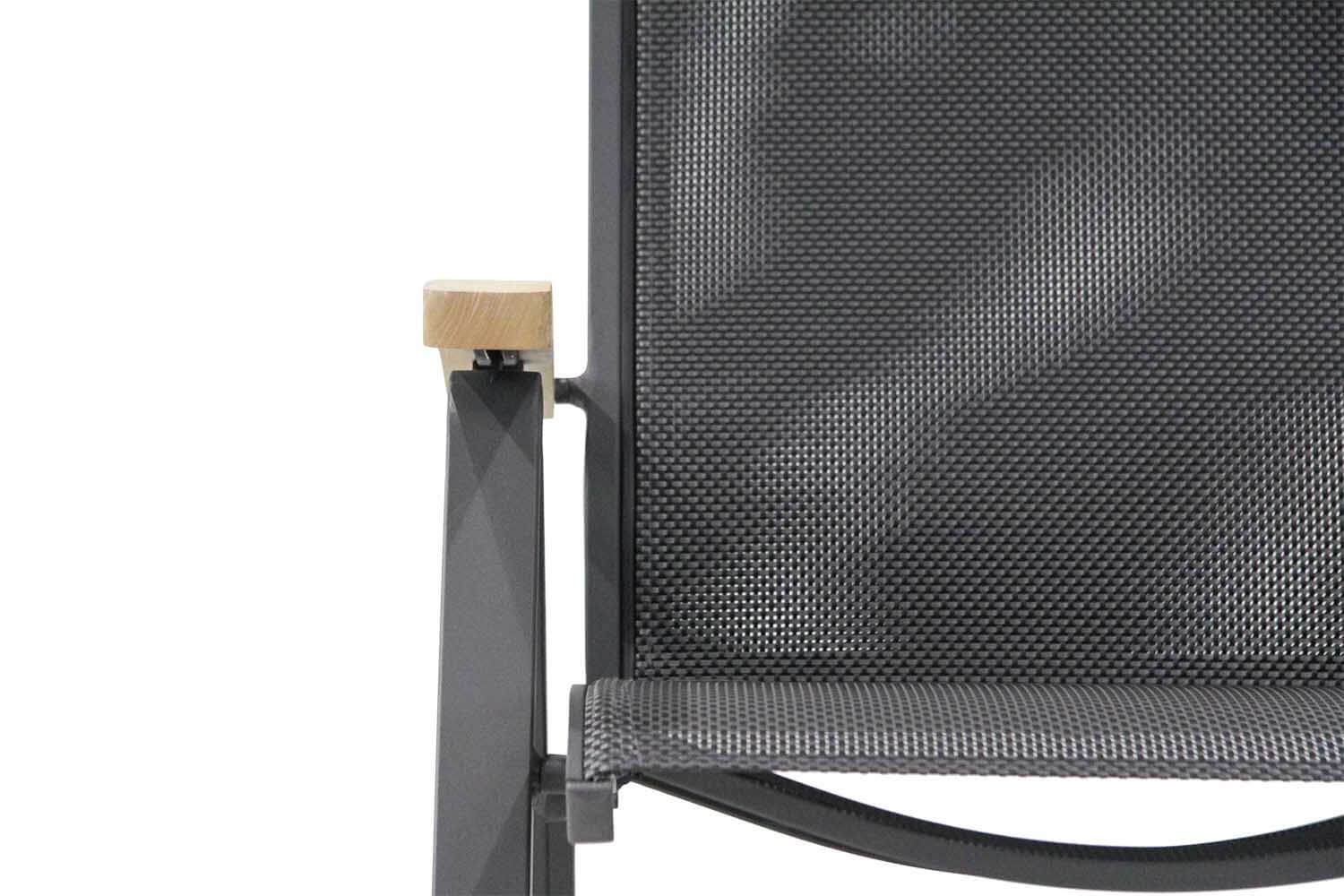 Presto Tarenta standenstoel met teak arm thumbnail