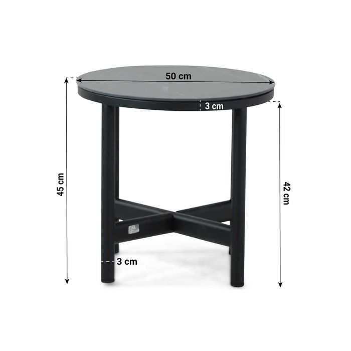Presto Terraturn loungetafel ø 50 cm