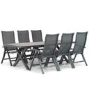 Presto Lucardo/Crossley 245 cm dining tuinset 7-delig thumbnail