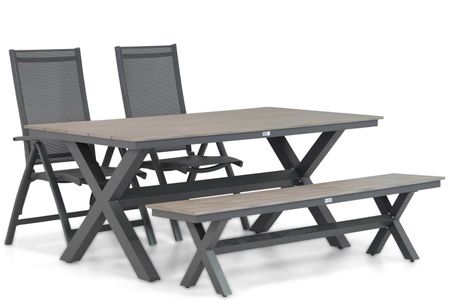 Presto Vasto/Forest 180 cm dining tuinset 4-delig