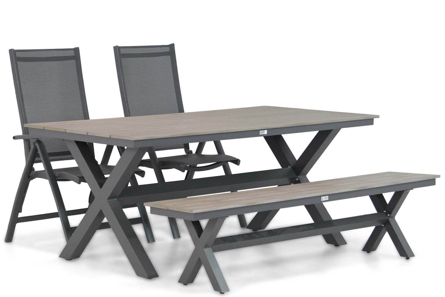 Presto Vasto/Forest 180 cm dining tuinset 4-delig thumbnail
