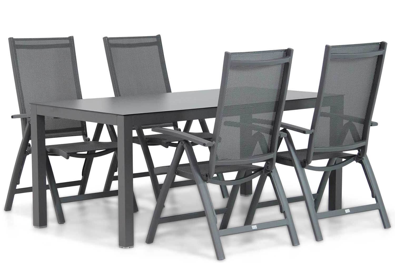 Presto Vasto/Madras 180 cm dining tuinset 5-delig thumbnail