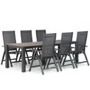 Presto Vasto/Valley 240 cm dining tuinset 7-delig thumbnail
