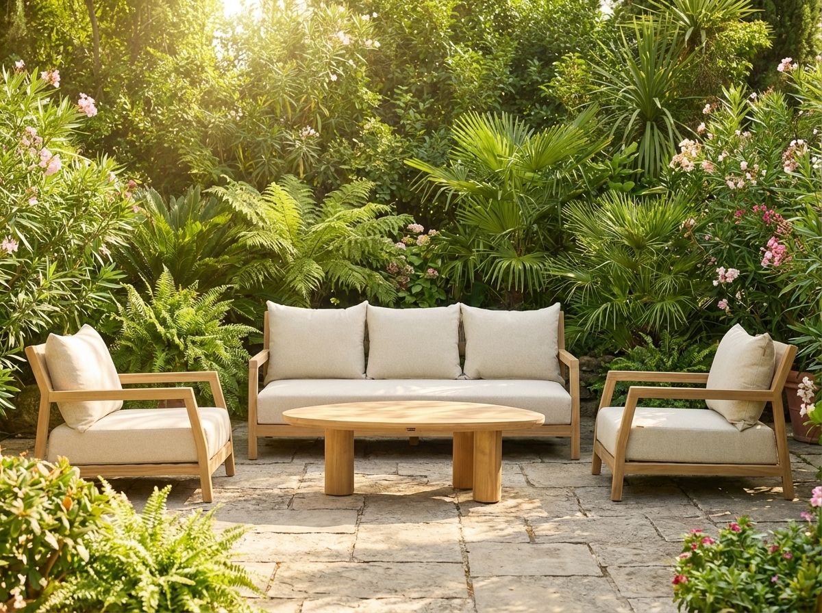 Santika Suka/Riah 135 cm stoel-bank loungeset 4-delig