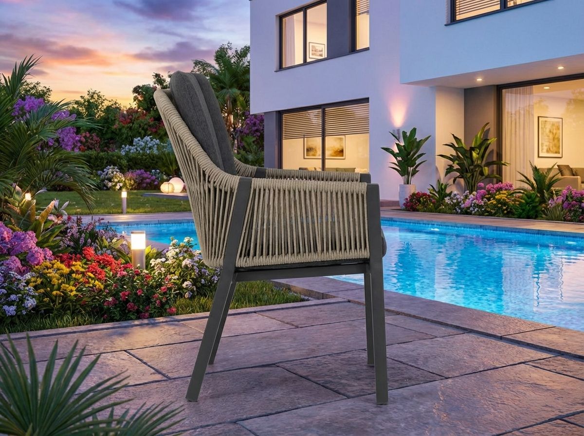 Lifestyle Verona dining tuinstoel taupe