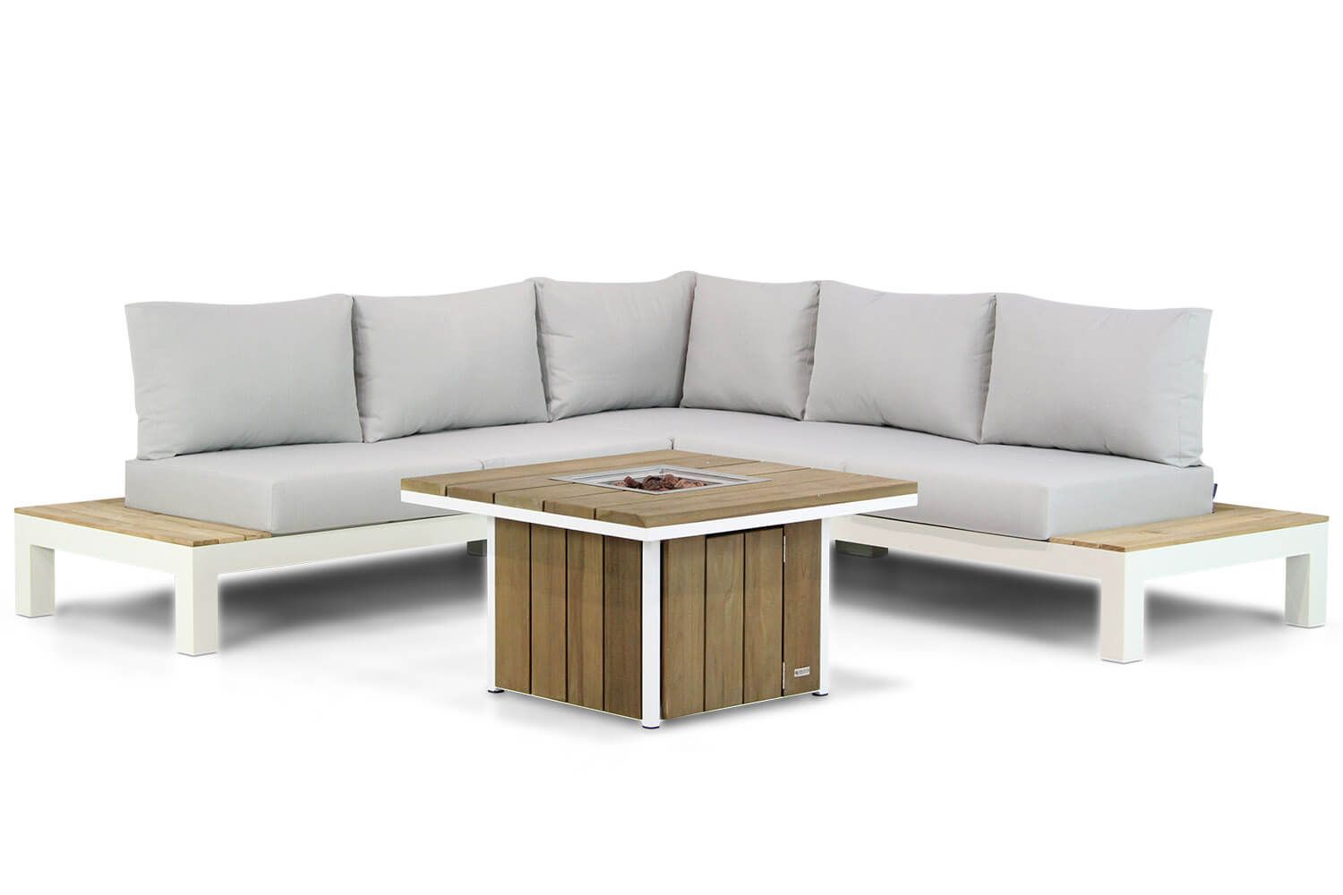 Lifestyle Ravalla/Seaside 90 cm hoek loungeset 4-delig