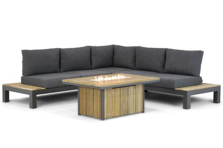 Lifestyle Ravalla/Seaside 120 cm hoek loungeset 4-delig