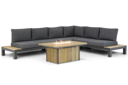 Lifestyle Ravalla/Seaside 120 cm hoek loungeset 5-delig