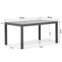 Presto Vasto/Residence 164 cm dining tuinset 5-delig thumbnail