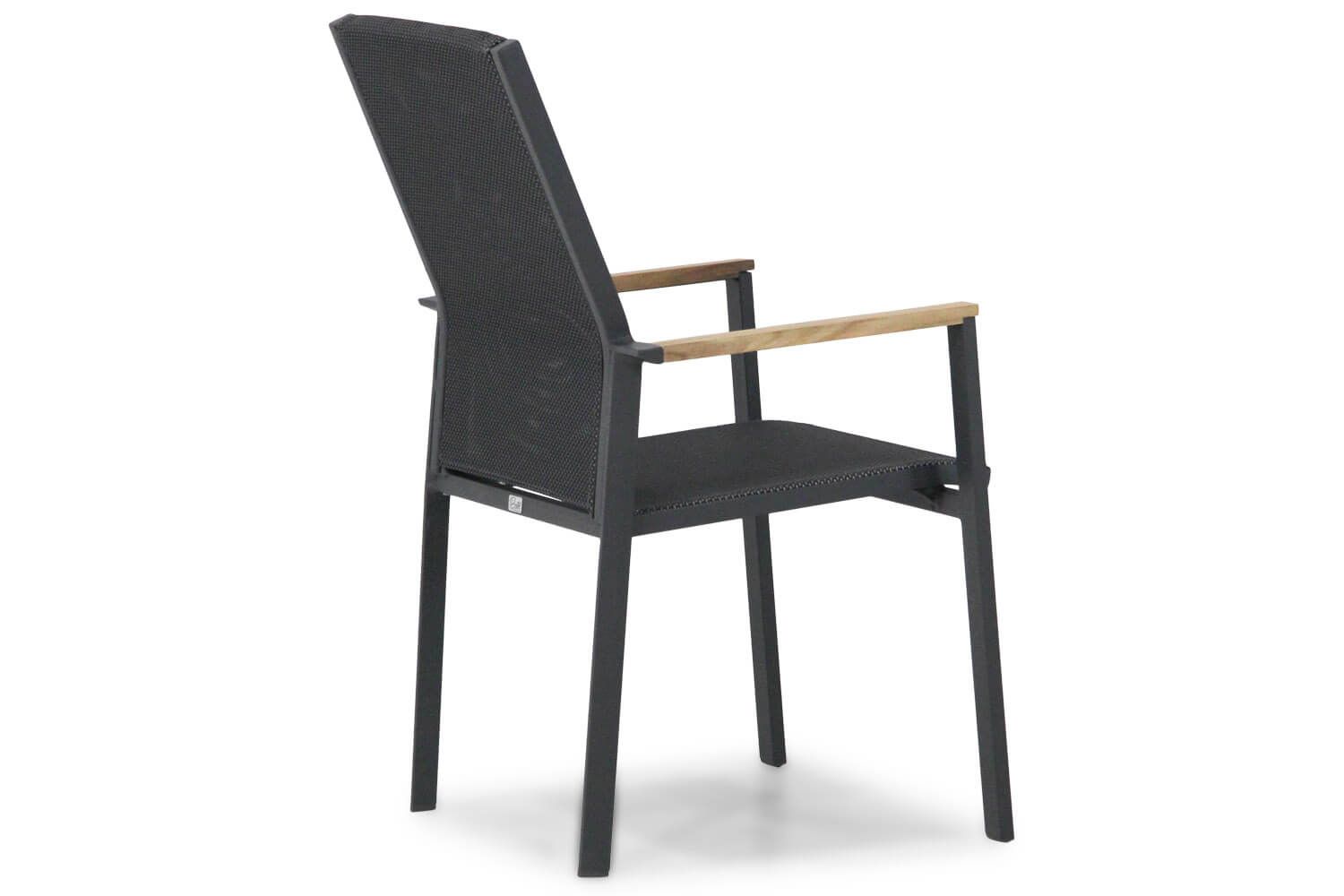 Presto Ricadi teak/Mazzarino 160 cm dining tuinset 5-delig