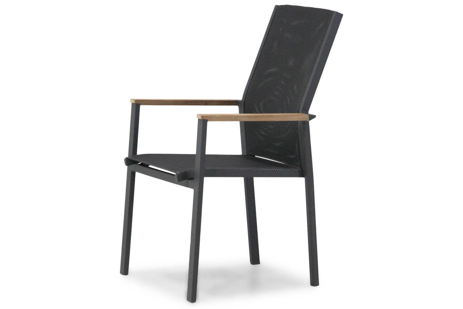 Presto Ricadi teak/Mazzarino 160 cm dining tuinset 5-delig