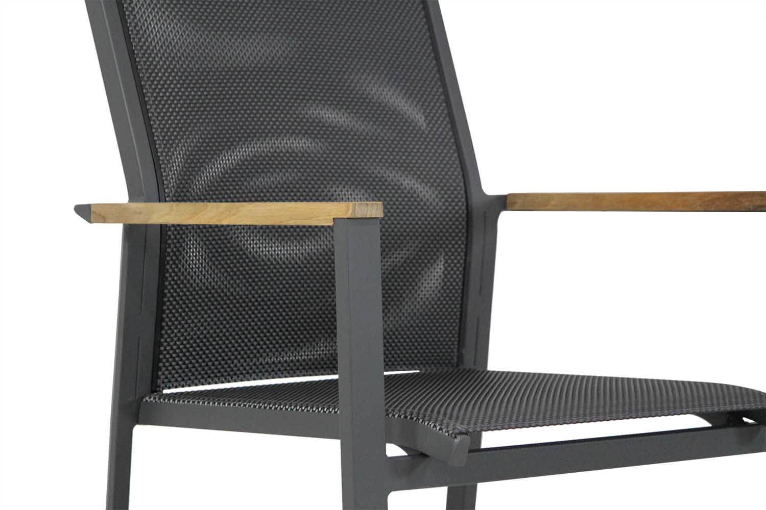 Presto Ricadi teak/Mazzarino 160 cm dining tuinset 5-delig thumbnail