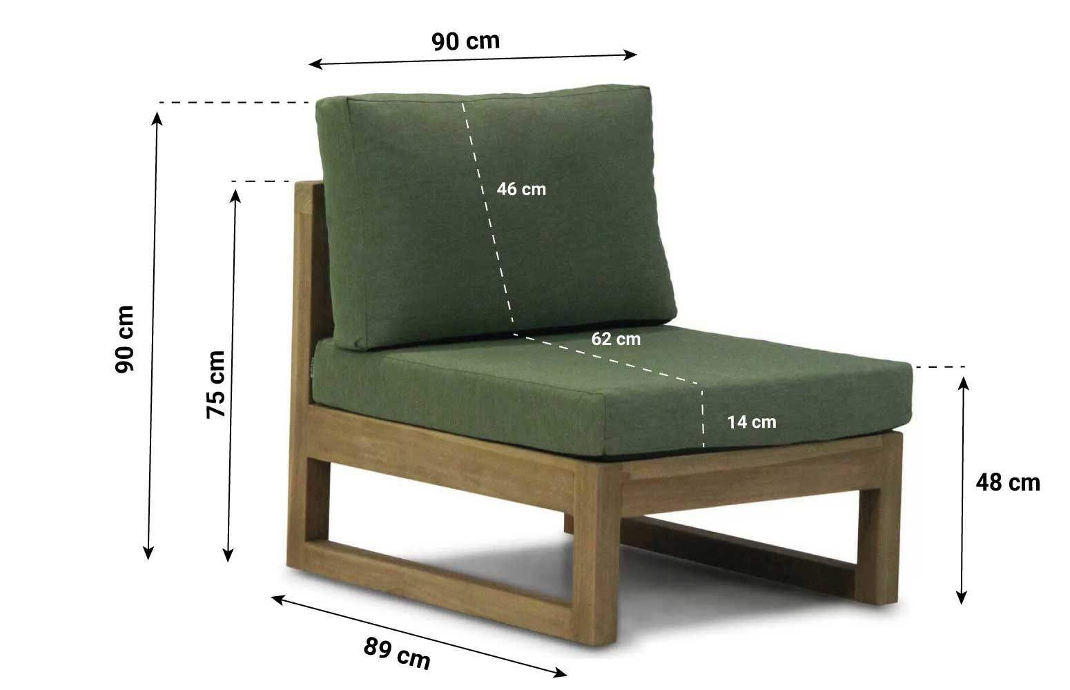 Garden Collections Richmond hoek loungeset 4-delig  thumbnail