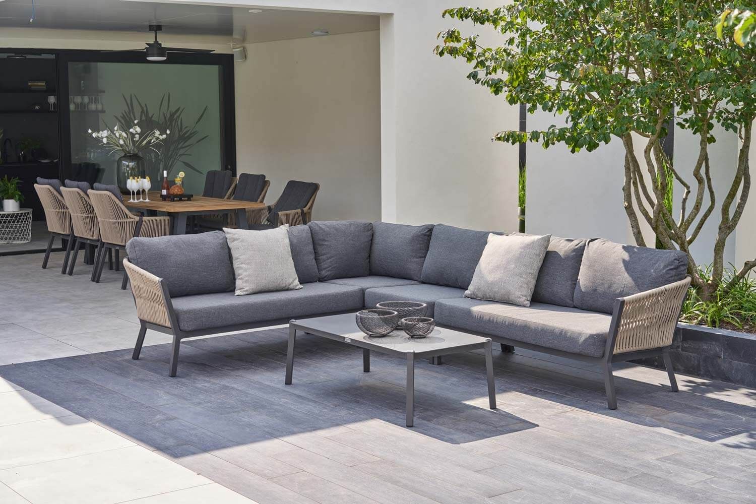 Lifestyle Rimini hoek loungeset 4-delig