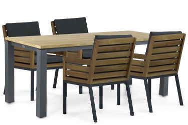 Lifestyle Dakota/Riviera 180 cm dining tuinset 5-delig