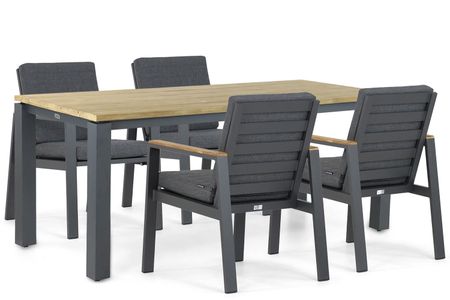 Lifestyle Marietta/Riviera 180 cm dining tuinset 5-delig