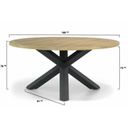 Coco Penya/Rockville 160 cm dining tuinset 7-delig thumbnail