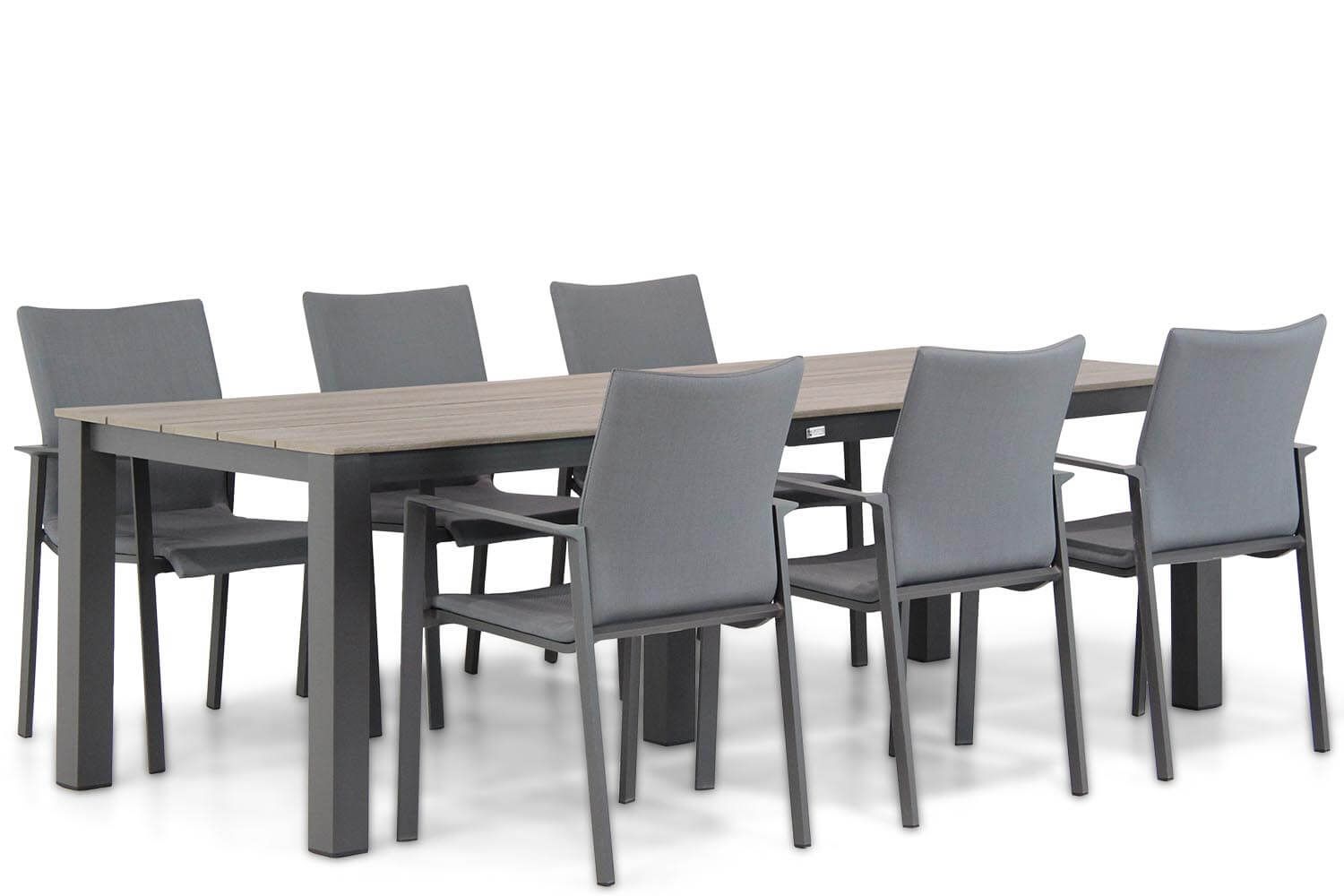 Lifestyle Rome/Valley 240 cm dining tuinset 7-delig thumbnail