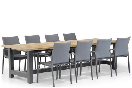 Lifestyle Rome/San Francisco 300 cm dining tuinset 9-delig