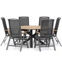 Lifestyle Rosello/Fabriano 150 cm dining tuinset 7-delig thumbnail