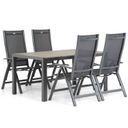 Hartman Royal Club/Young 155cm dining tuinset 5-delig thumbnail