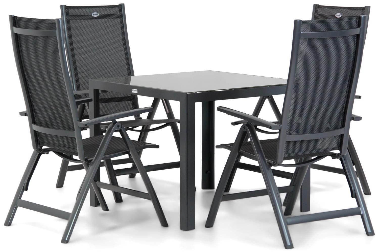 Hartman Royal Club/Mondello 90 cm dining tuinset 5-delig thumbnail
