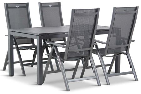 Hartman Royal Club/Concept 160 cm dining tuinset 5-delig