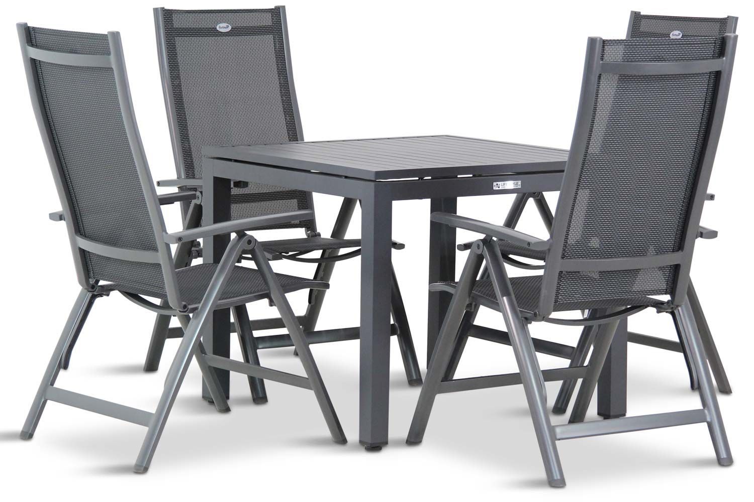 Hartman Royal Club/Concept 90 cm dining tuinset 5-delig thumbnail