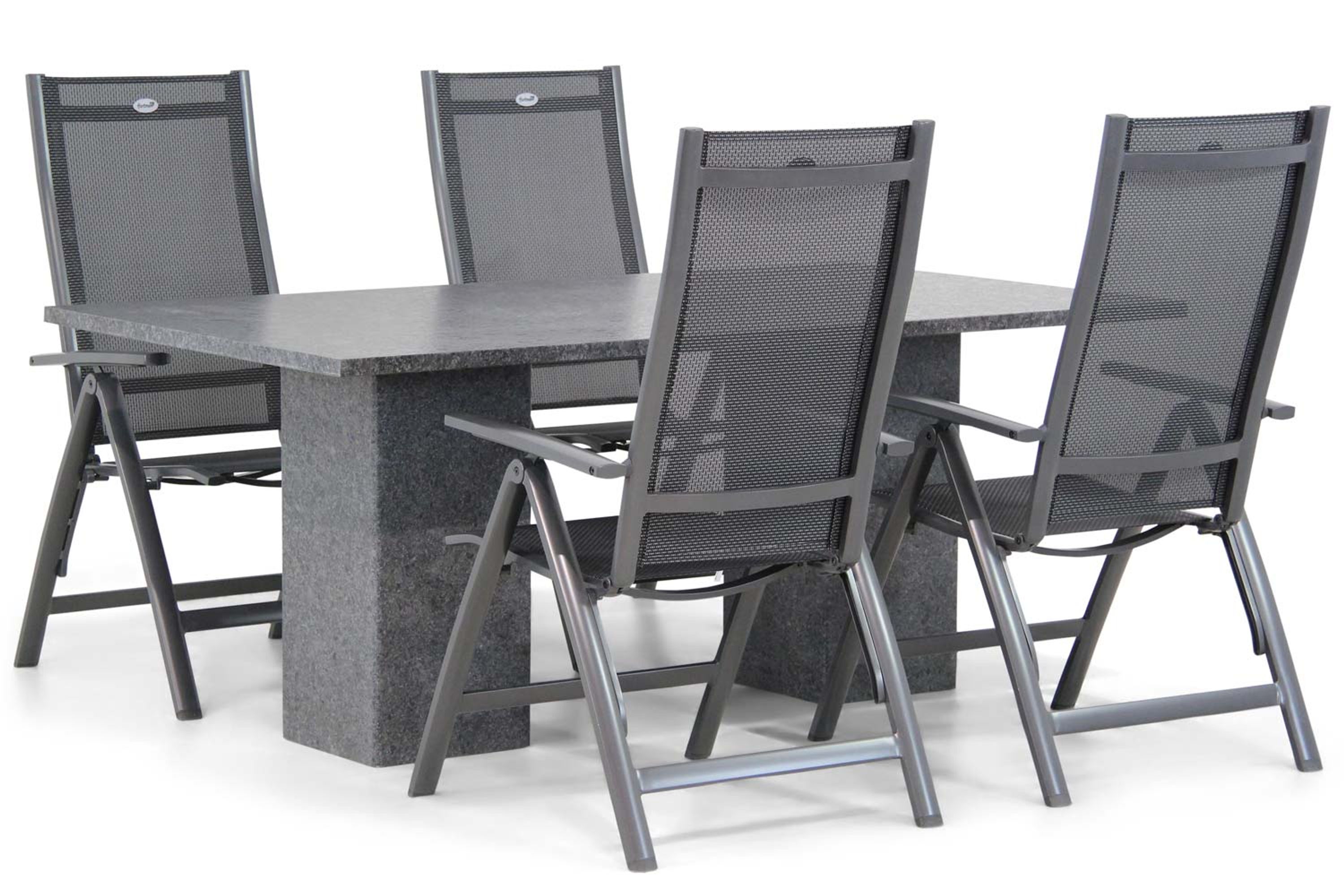 Hartman Royal Club/Graniet 180 cm dining tuinset 5-delig