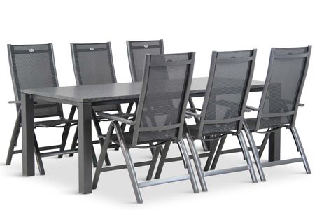Hartman Royal Club/Munster 220 cm dining tuinset 7-delig