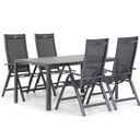 Hartman Royal Club/Varano 160 cm dining tuinset 5-delig thumbnail