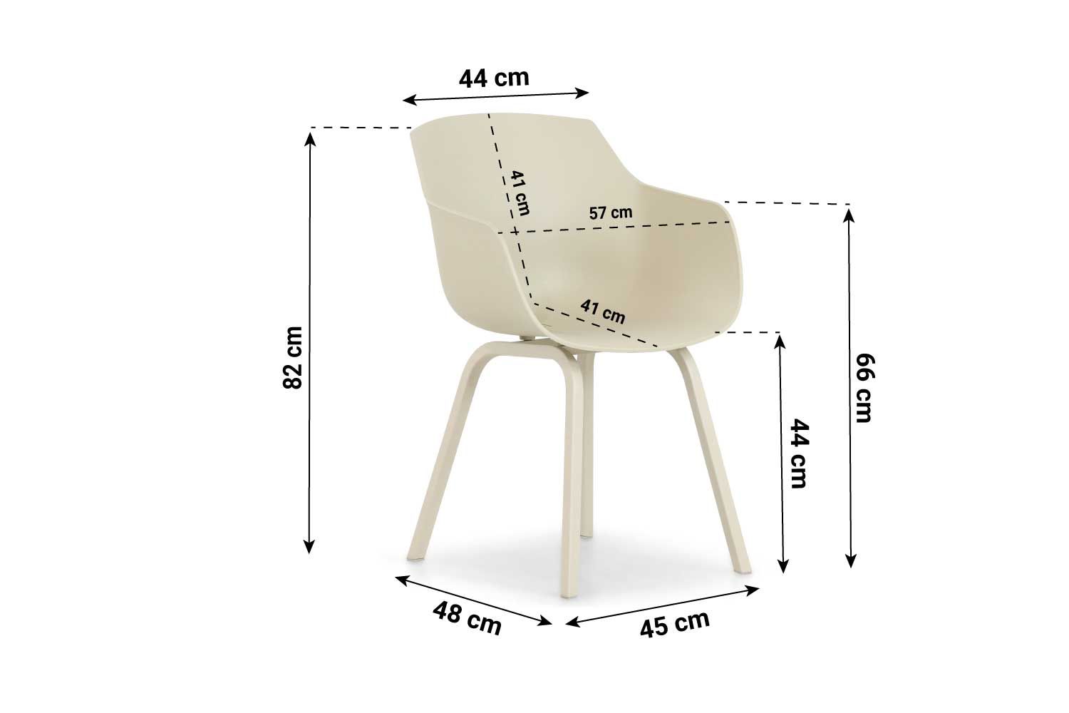 Lifestyle Salina/Ancona 150 cm dining tuinset 7-delig thumbnail