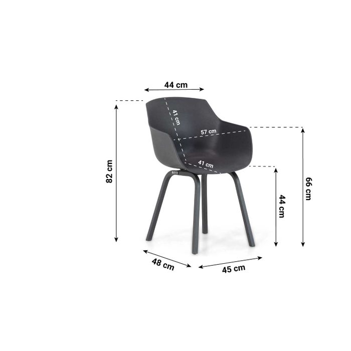 Lifestyle Salina/Crossley 245 cm dining tuinset 7-delig