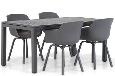 Lifestyle Salina/Concept 160 cm dining tuinset 5-delig