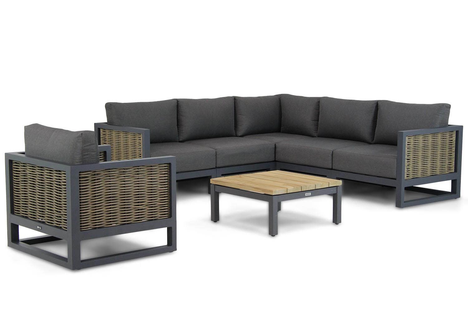 Santika Salviano/Riviera 75 cm hoek loungeset 7-delig thumbnail