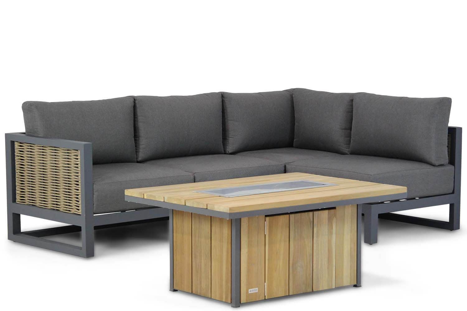 Santika Salviano/Seaside 120 cm hoek loungeset 5-delig thumbnail
