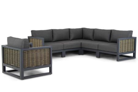 Santika Salviano hoek loungeset 6-delig