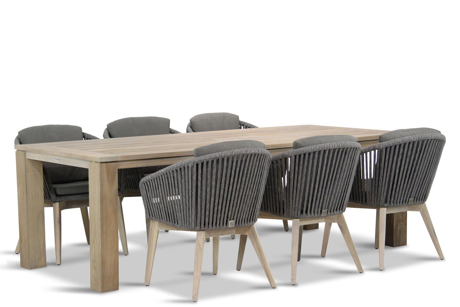 4 Seasons Outdoor Santander/Brighton 240 cm dining tuinset 7-delig thumbnail