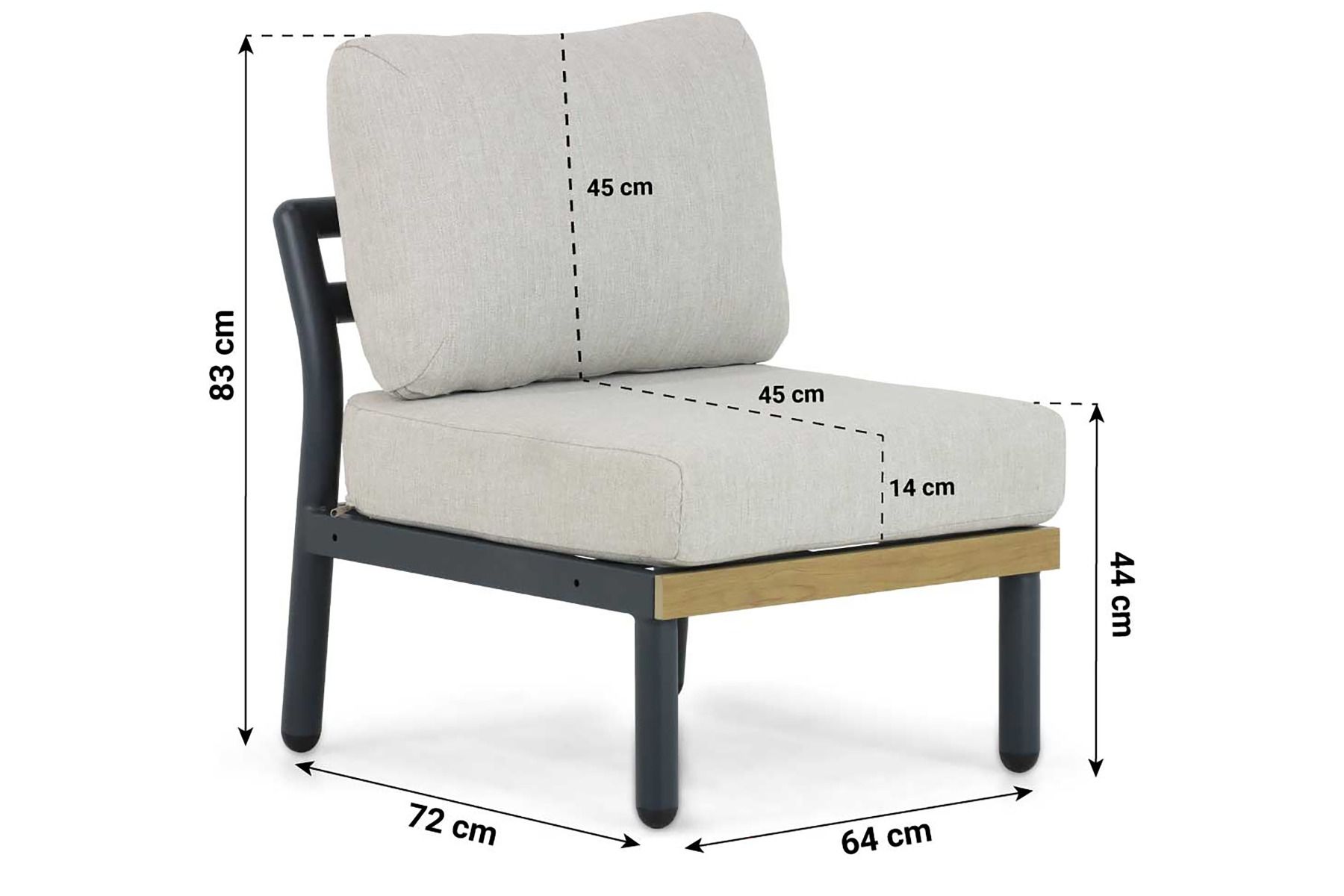 Santika Aulia hoek loungeset 6-delig thumbnail