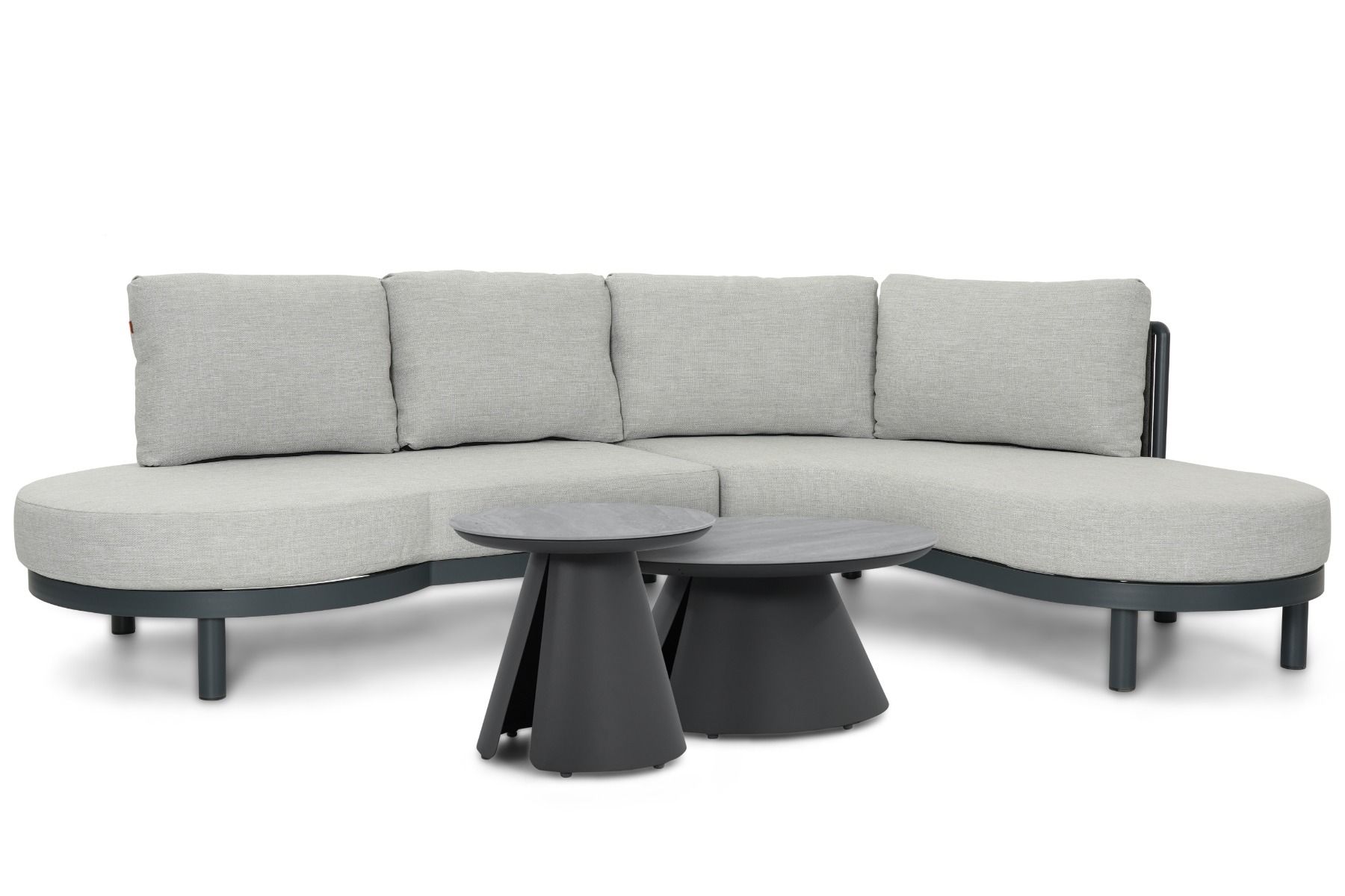 Santika Nanda/Cayora 50/80 cm organisch loungeset 4-delig