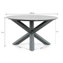 Lifestyle Verona/Orino 130 cm dining tuinset 5-delig thumbnail