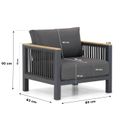 Santika Shadow hoek loungeset 6-delig thumbnail