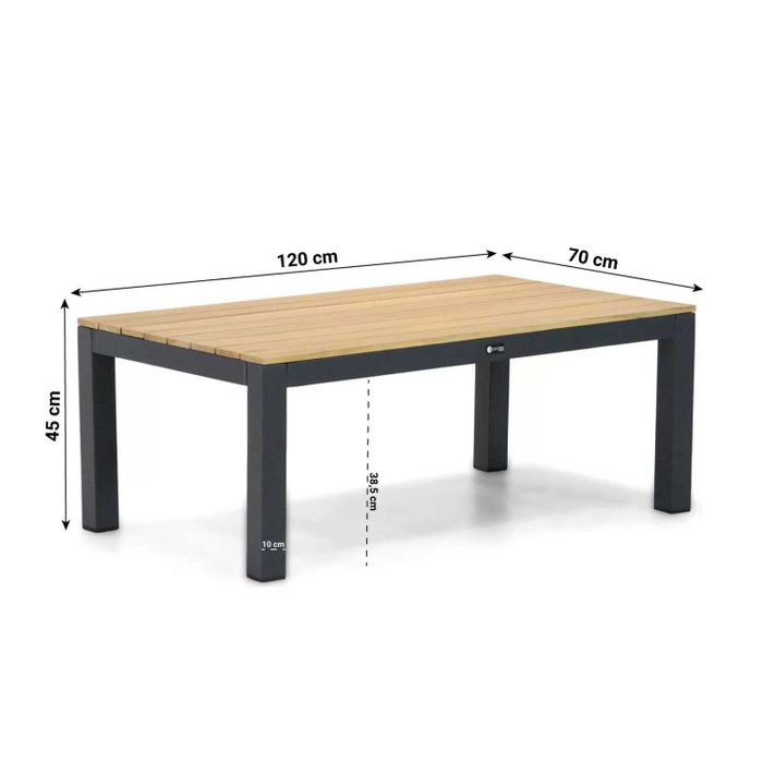 Santika Shadow hoek loungeset 6-delig
