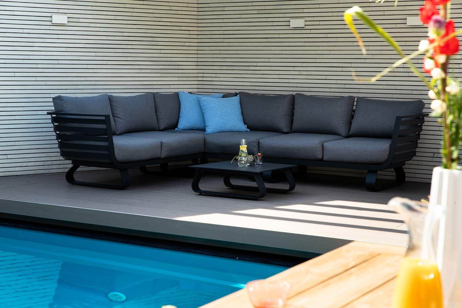 Santika Sovita lounge tuinbank 3-delig