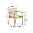 Santika Suka dining tuinstoel thumbnail